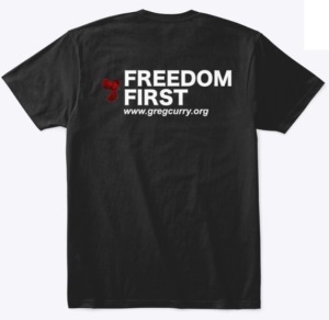 teeshirt Freedom First